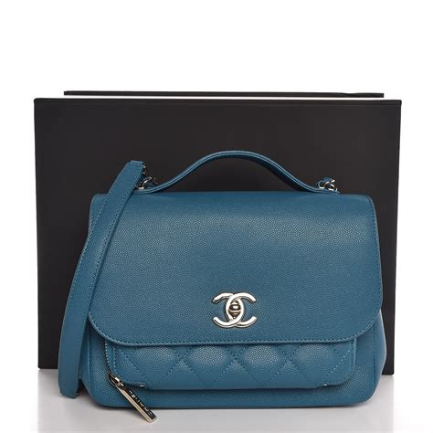 chanel caviar quilted small business affinity flap blue|CHANEL Caviar Quilted Small Business Affinity Flap Light Blue .